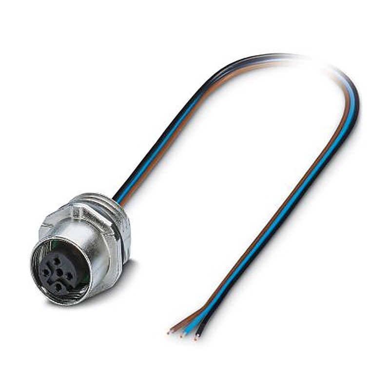 Phoenix Contact Circular Connector, 3 Contacts, Plug-in, M12 Connector, Socket, Female, IP65, IP67, SACC Series