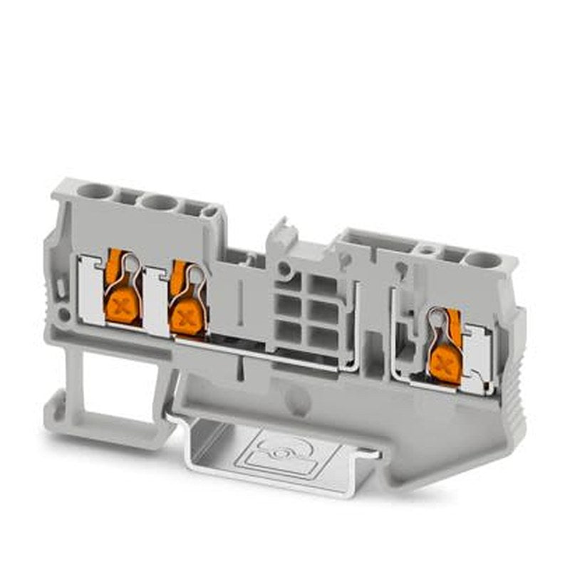 Phoenix Contact 1462724 XT Series Disconnect Terminal Block Grey, 0.5mm², 4 mm², 1-Level, Push-in