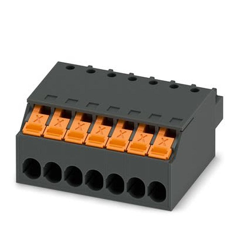 Phoenix Contact XPC Series PCB Connector, 7-Contact, 3.5 mm Pitch, 1 Row Push-in Spring