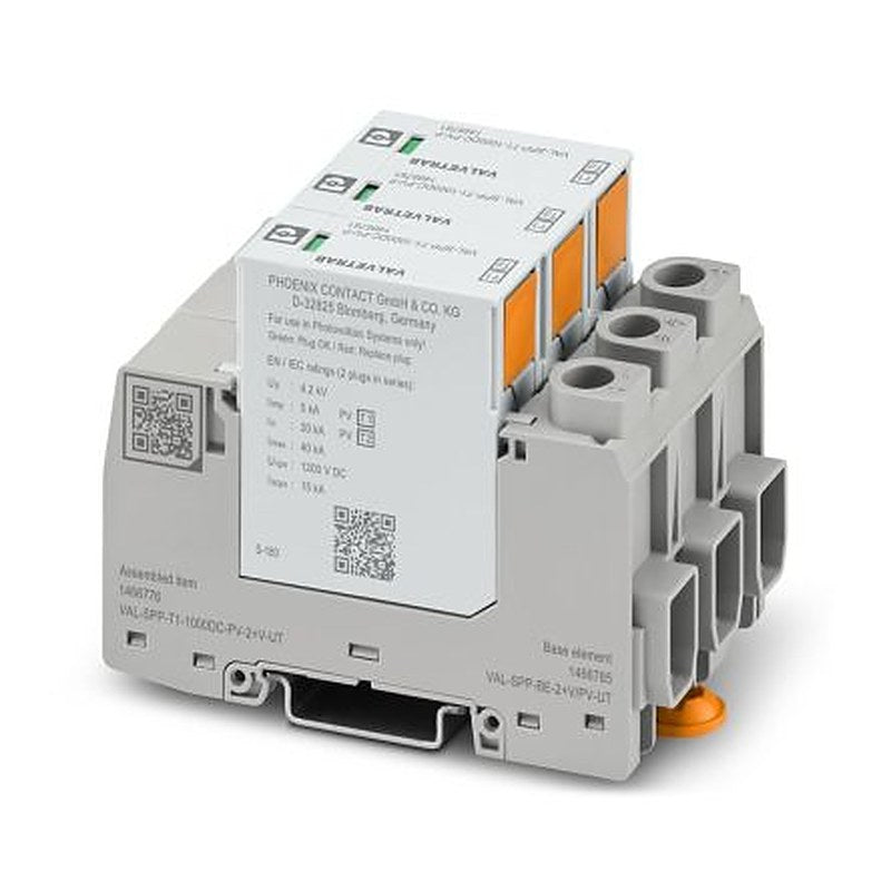 Phoenix Contact Surge Arrester, 40 kA, 4.2 kV, DIN Rail