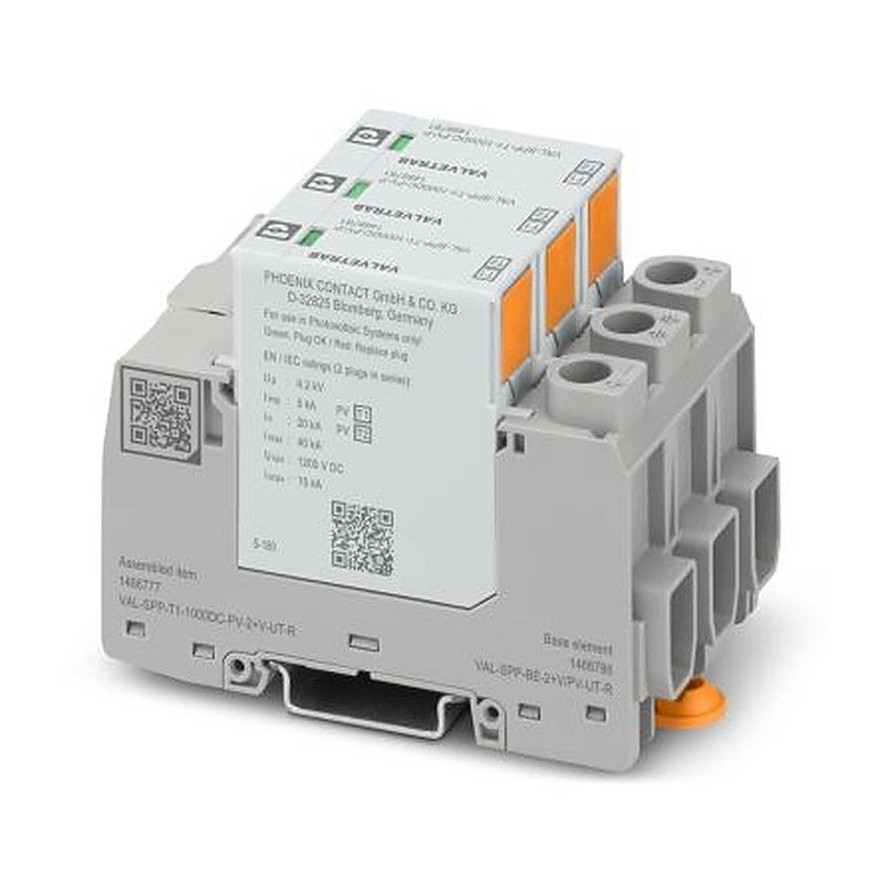 Phoenix Contact Surge Arrester, 40 kA, 4.2 kV, DIN Rail