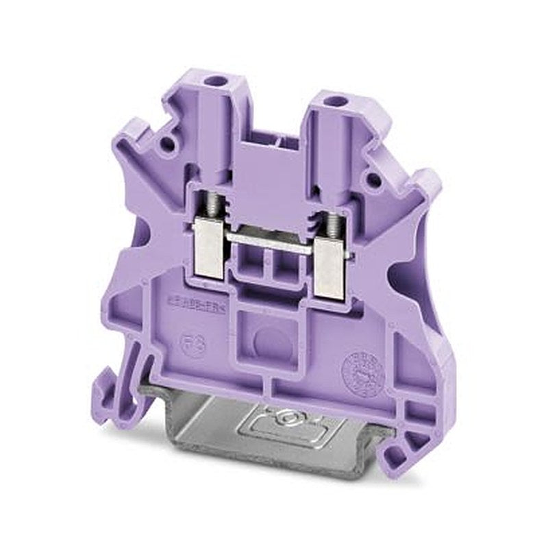 Phoenix Contact 1467080 Feed Through Terminal Block Violet, 1.5mm², 1-Level, Screw, IECEx KEM 06.0027 U, IECEx, ATEX,