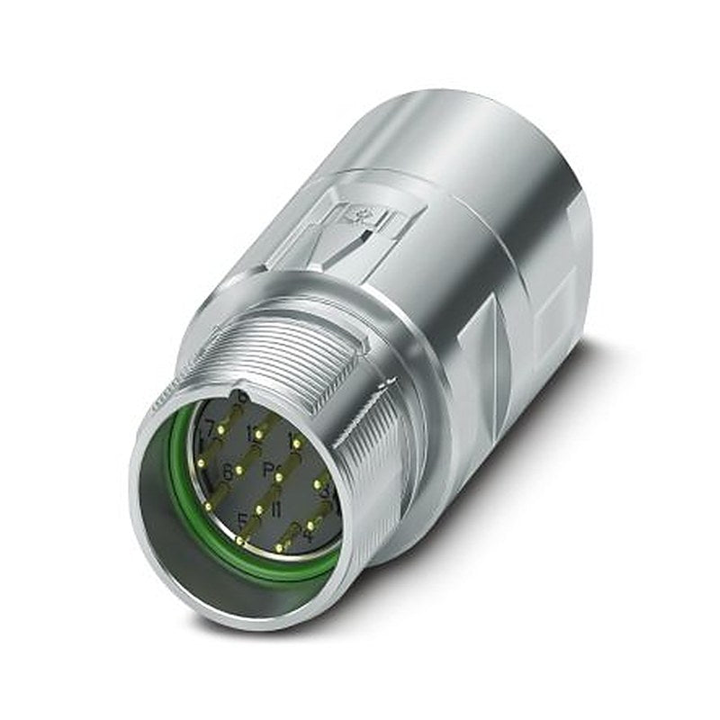 Phoenix Contact Connector, 12 Contacts, M23 Connector, Plug, Male, IP67, M23 PRO Series