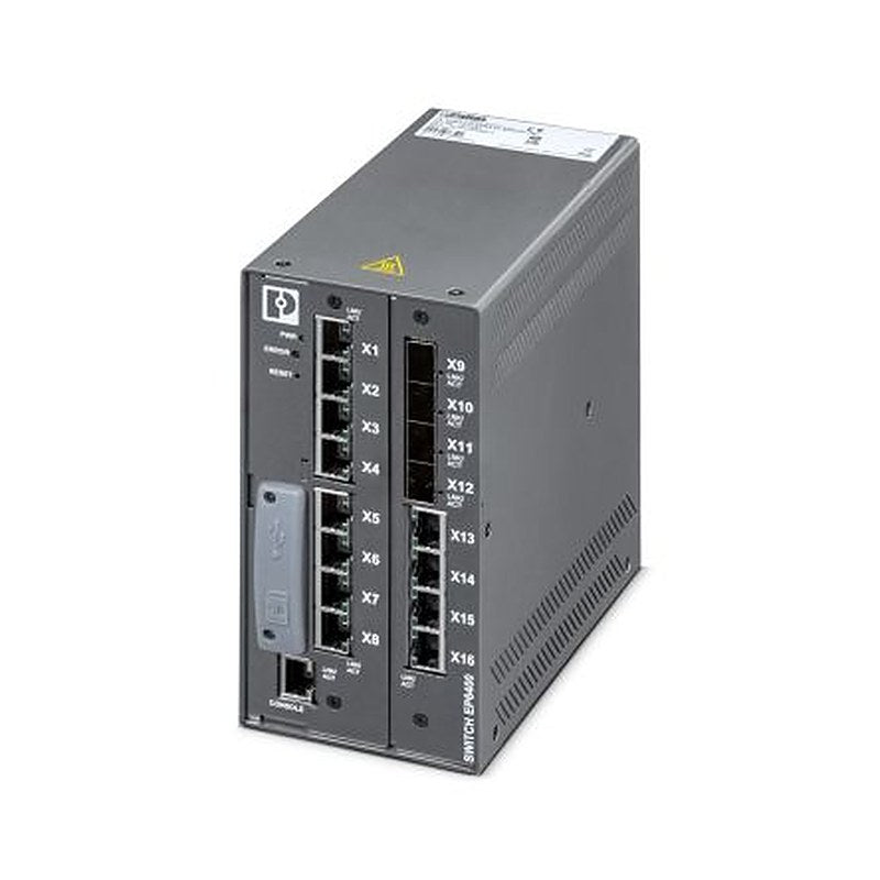 Phoenix Contact FL SWITCH EP6412-4GSFP-HV Managed 16 Port Ethernet Switch