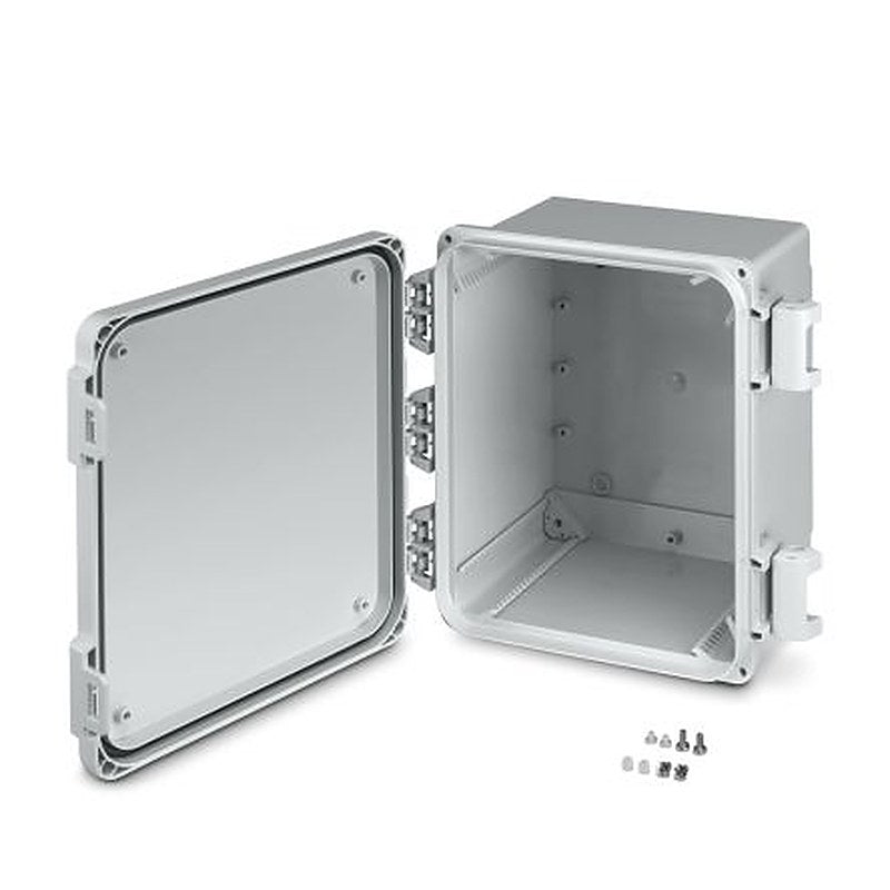 Phoenix Contact OCS Series Light Grey Polycarbonate Junction Box, IP69, 326 mm, 308mm 185 mm