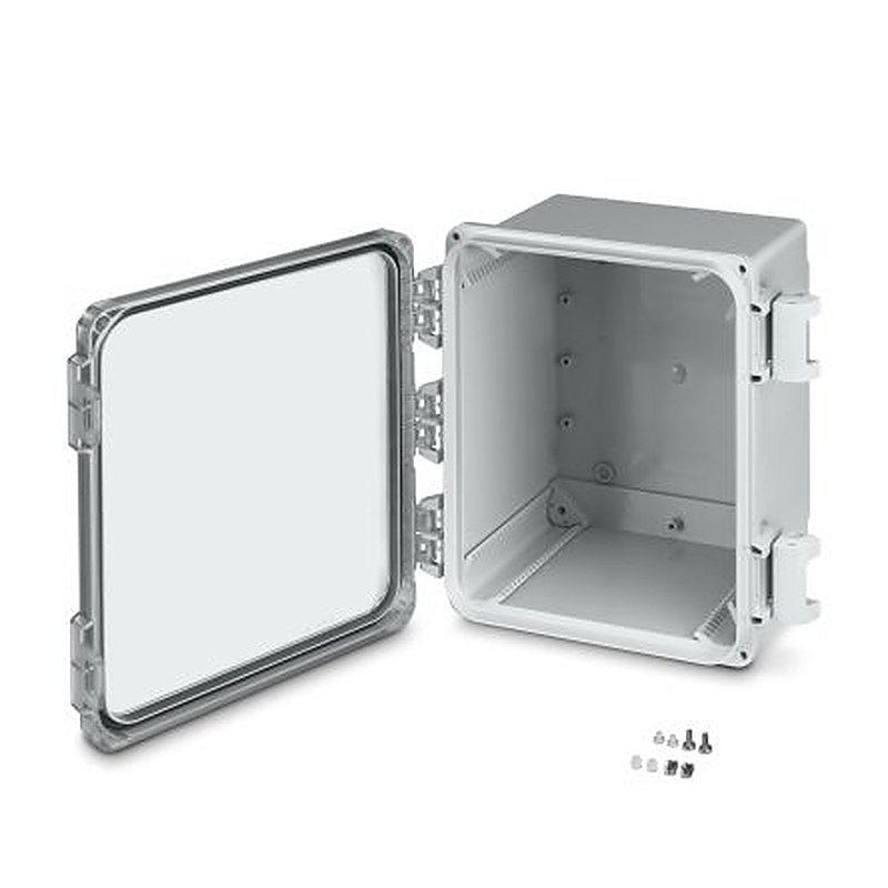 Phoenix Contact OCS Series Light Grey Polycarbonate Junction Box, IP69, 326 mm, 308mm 185 mm