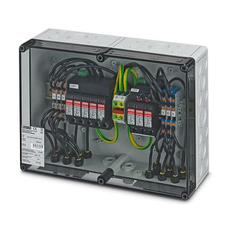 Phoenix Contact 1478 Series Metallic Silver Polycarbonate Junction Box, IP65, 254 mm, 361mm 254 mm