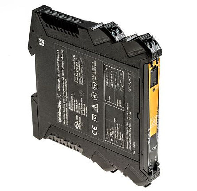 Weidmüller ACT20P Series Signal Conditioner, Current/Voltage Input, Current Output, 230V ac Supply, ATEX