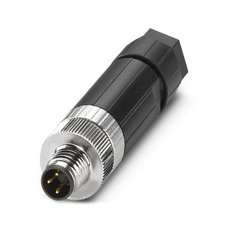Phoenix Contact Industrial Circular Connector, 3 Contacts, Cable, M8 Connector, Plug, Male, IP65, IP67, SACC Series