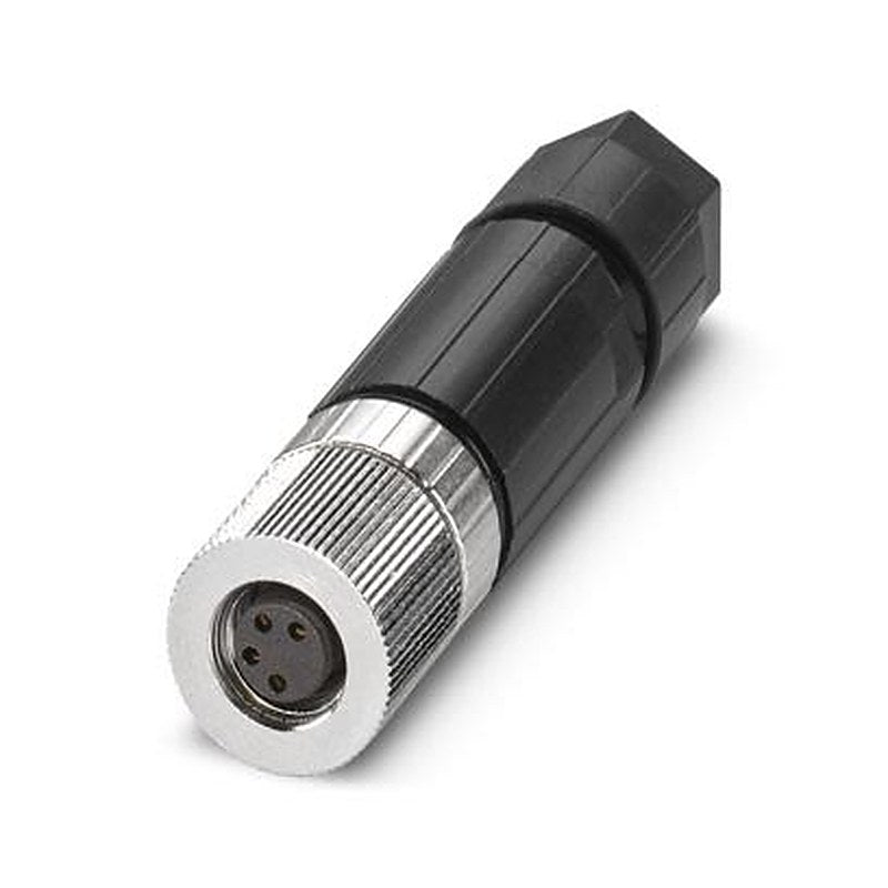 Phoenix Contact Industrial Circular Connector, 4 Contacts, Cable, M8 Connector, Socket, Female, IP65, IP67, SACC Series