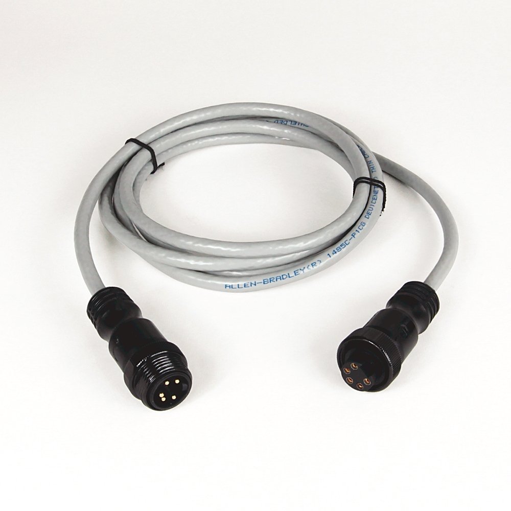 DeviceNet , Trunk End: Mini, Straight Female, Device End: Cable, Thin Media, Grey PVC,