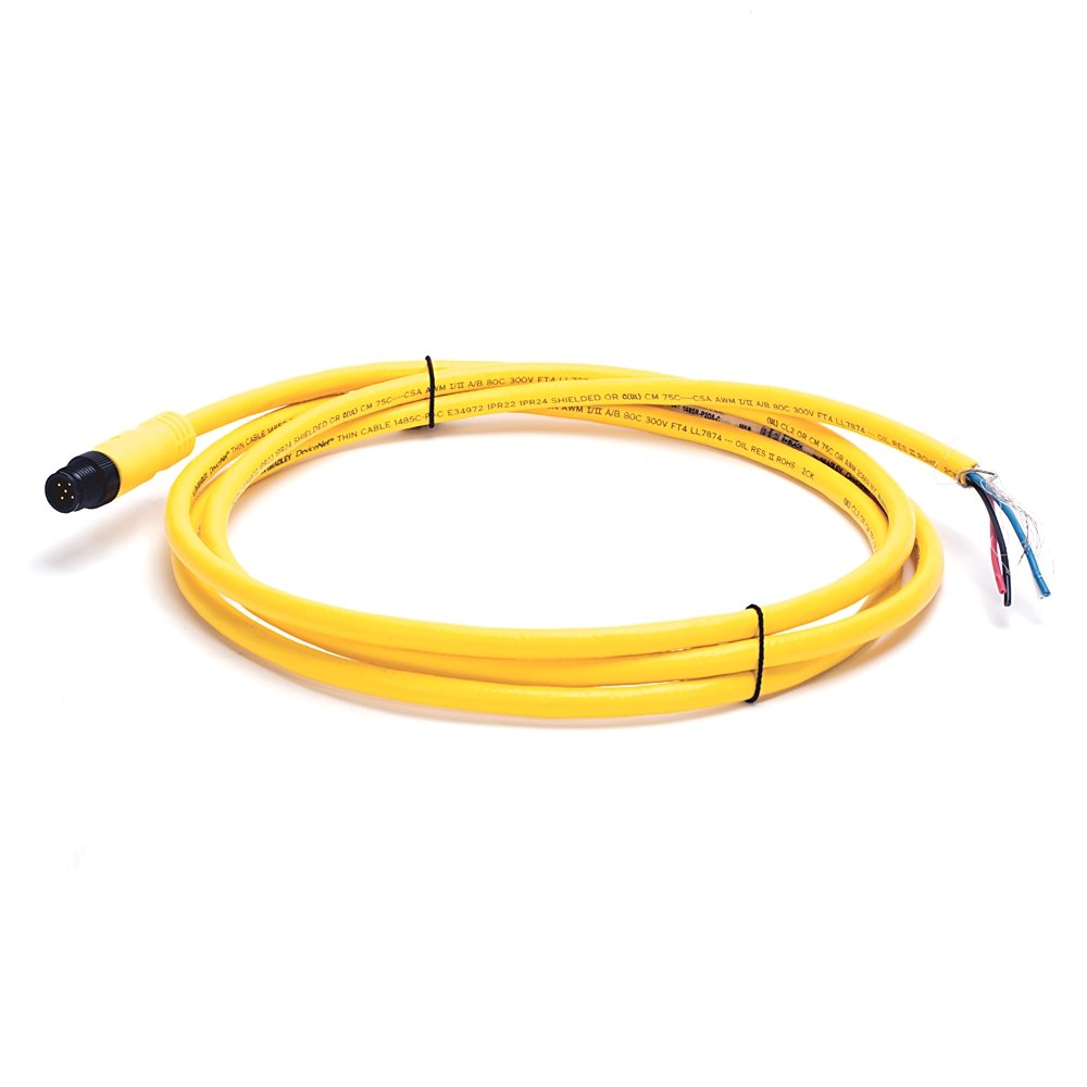 DeviceNet , Trunk End: Mini, Straight Female, Device End: Cable, Thin Media, Yellow CPE,