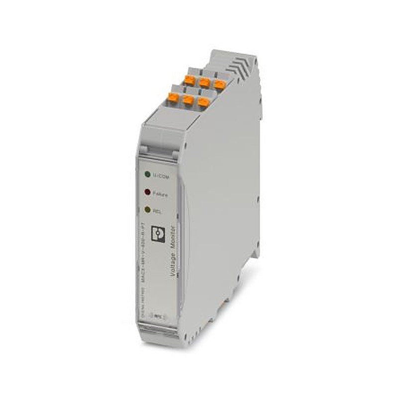 Phoenix Contact Monitoring Relay, 1 Phase, 1PDT, DIN Rail, 24V ac, 240 V ac 240 V dc