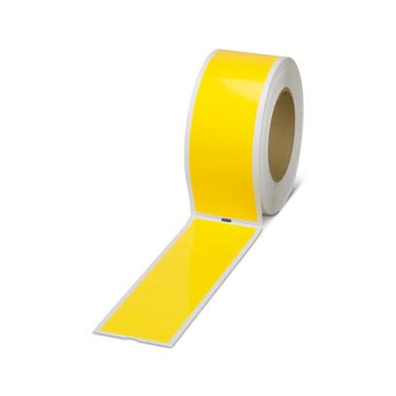 Phoenix Contact Yellow Label Roll, 60 mm Width, 1 Per Roll Qty, 210 mm