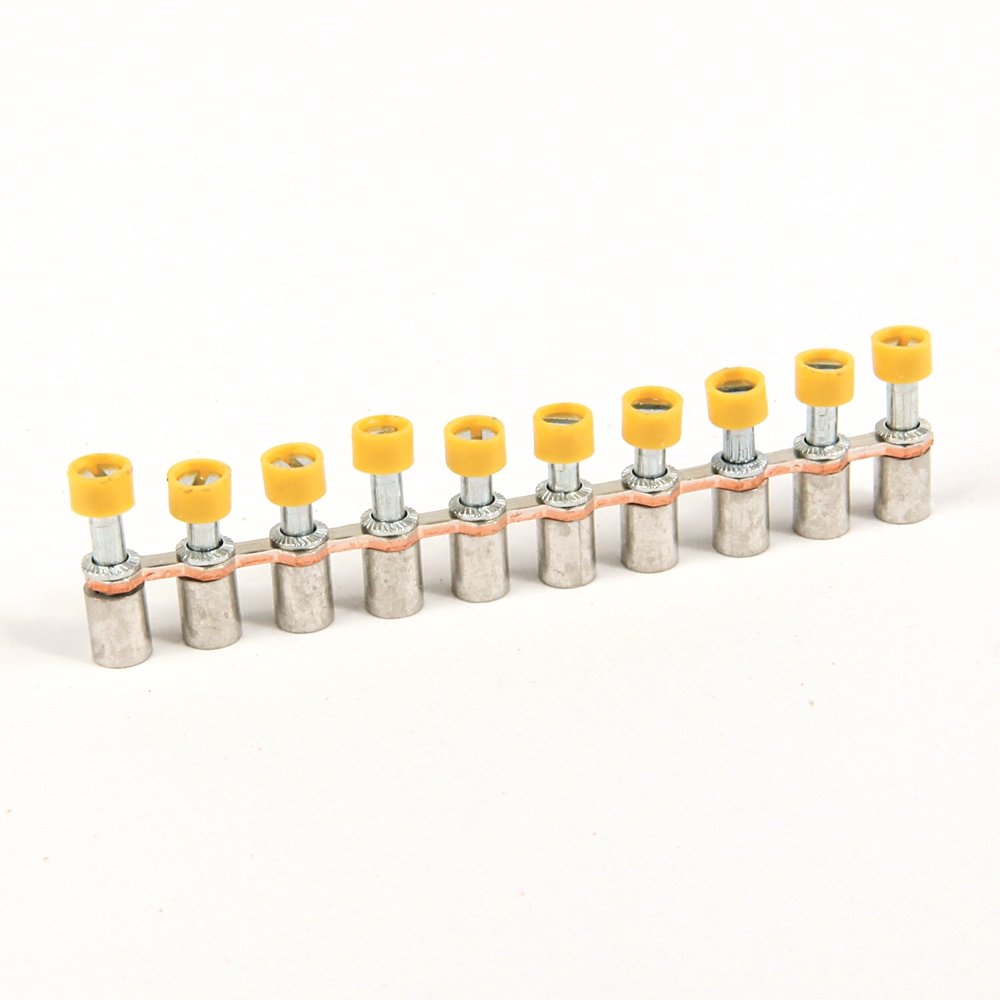 1492 Terminal Block Accessories Plug-In Center Jumper , 6 mm Center to Center , 2 Pole , Gray ,