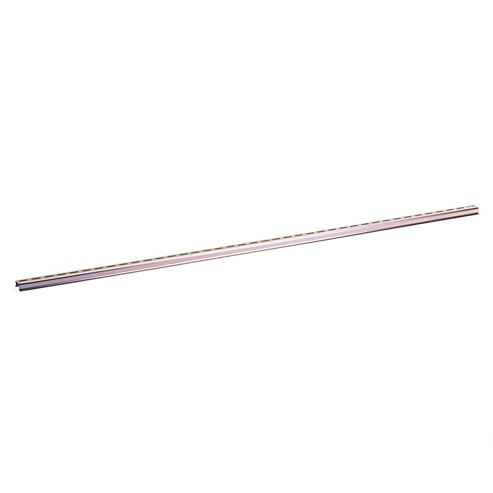 DIN Mounting Rail, Zinc Plated, Chromated Steel, 15mm x 5.5mm Mini DIN Rail, 1 Meter (Pkg. Qty. 5)