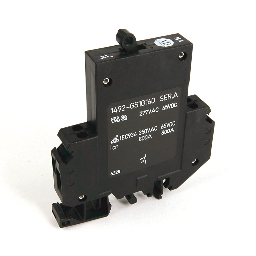1492-GS High Density Supplemental Circuit Breaker (Toggle Type), 1-pole, 15.0 A