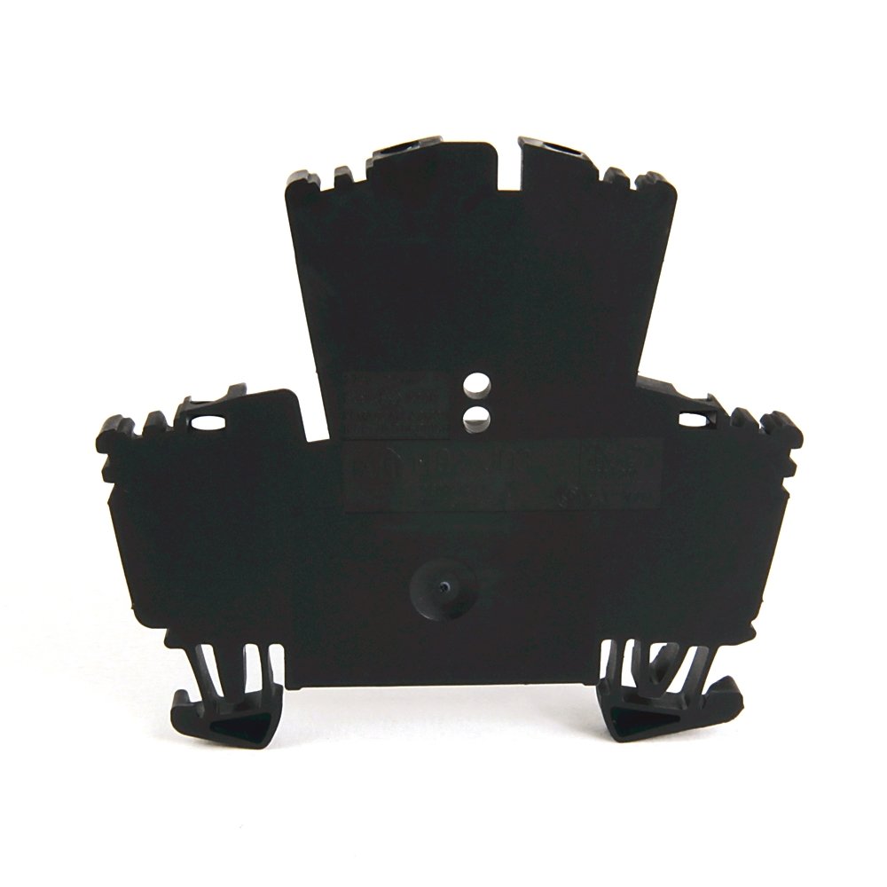 1492-J IEC Terminal Block, Two-Circuit Feed-Through Block, 2.5 mm (# 24 AWG - # 12 AWG), Standard Feedthrough, Blue,