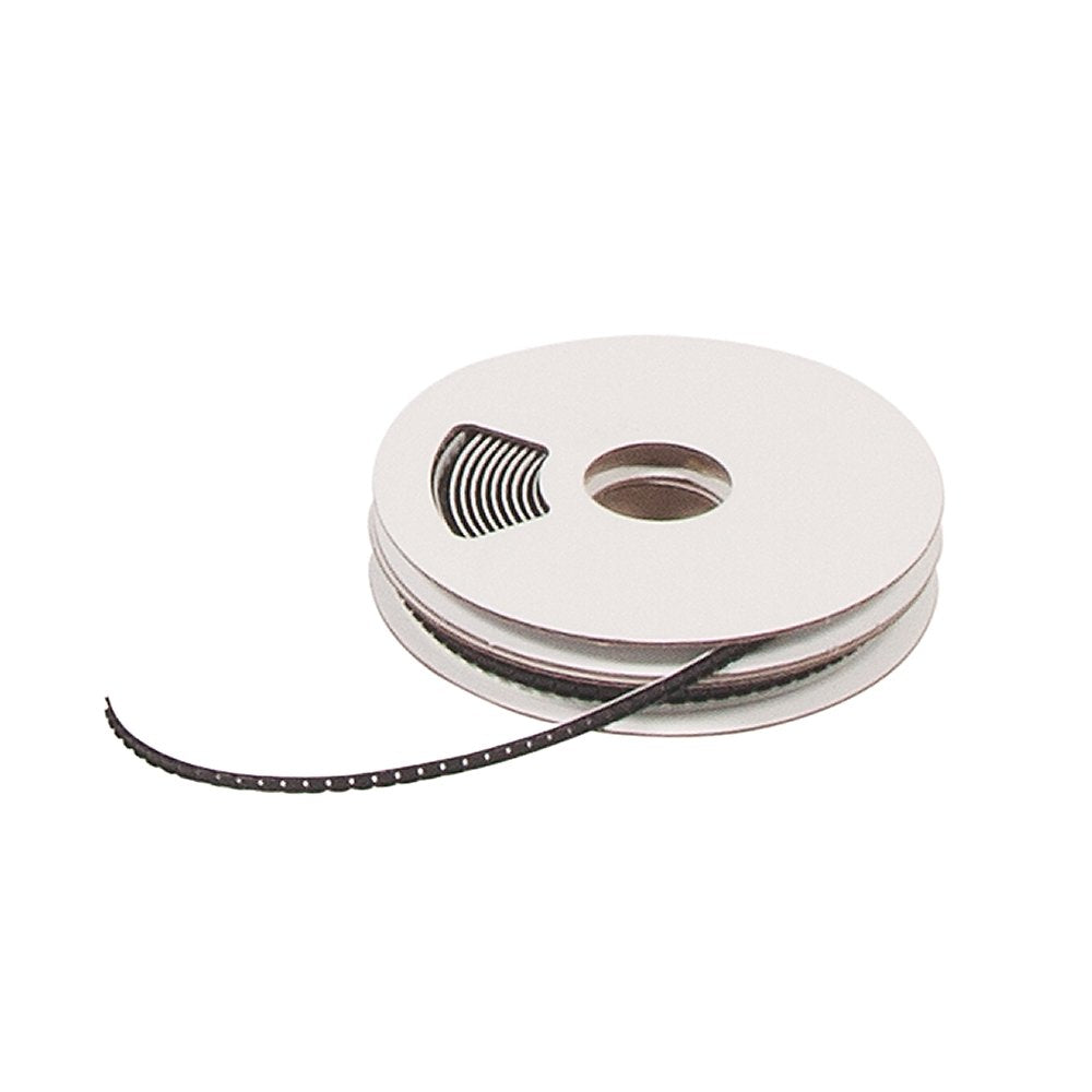 1492 Terminal Block Accessories Snap-In Linked Terminal Markers on a rollTerminal block marking tag, spool packaging, with clip-in foot, halogen free, length 8mm, width 5mm, polycarbonate material, V2 flammability rating (UL94), WhiteNo Text
