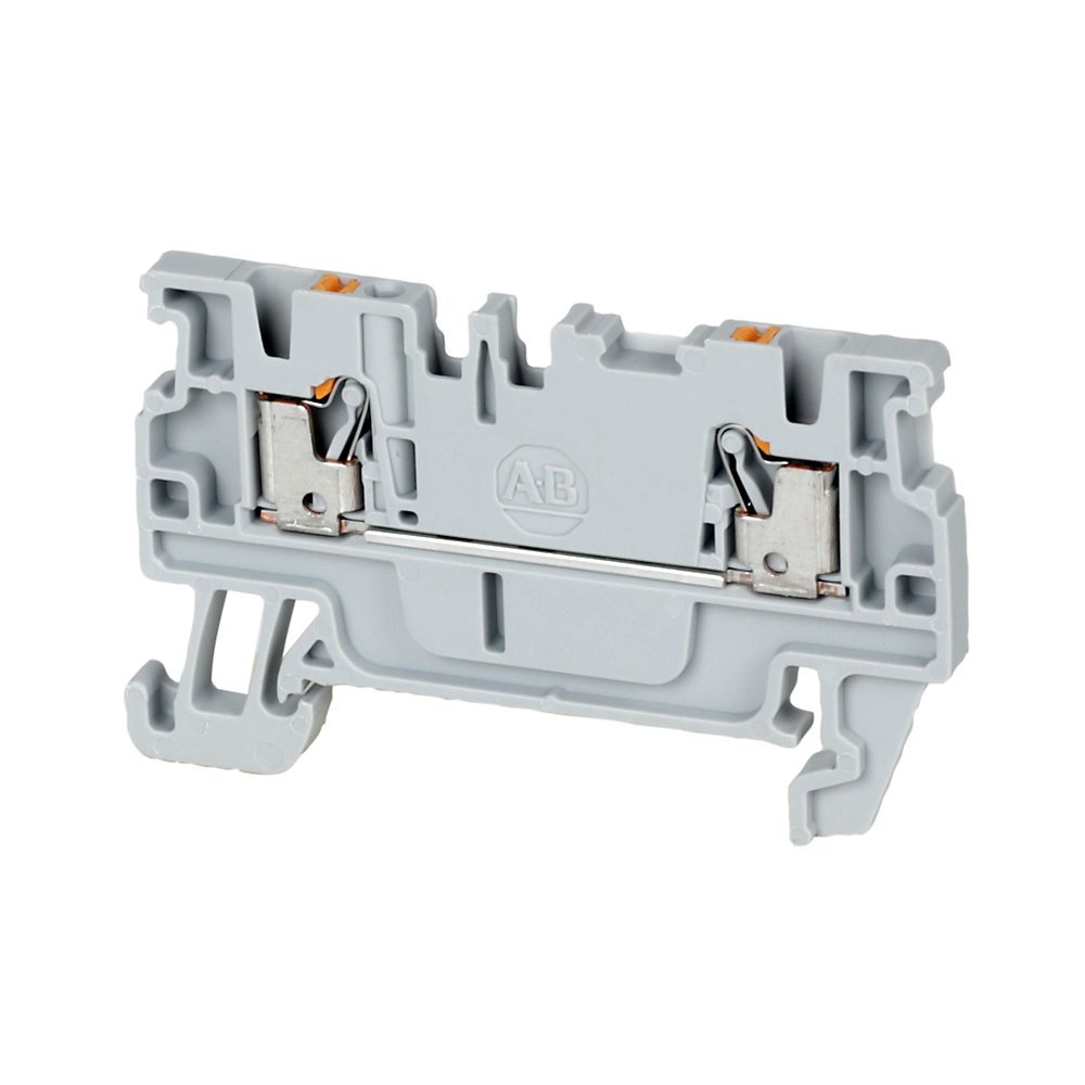 1492-P Push-in Terminal Blocks , 1.5 mm² ( AWG 26 - AWG 14),13 A , Feed-Through , Single Level ,1 Point On Each Side Per Circuit