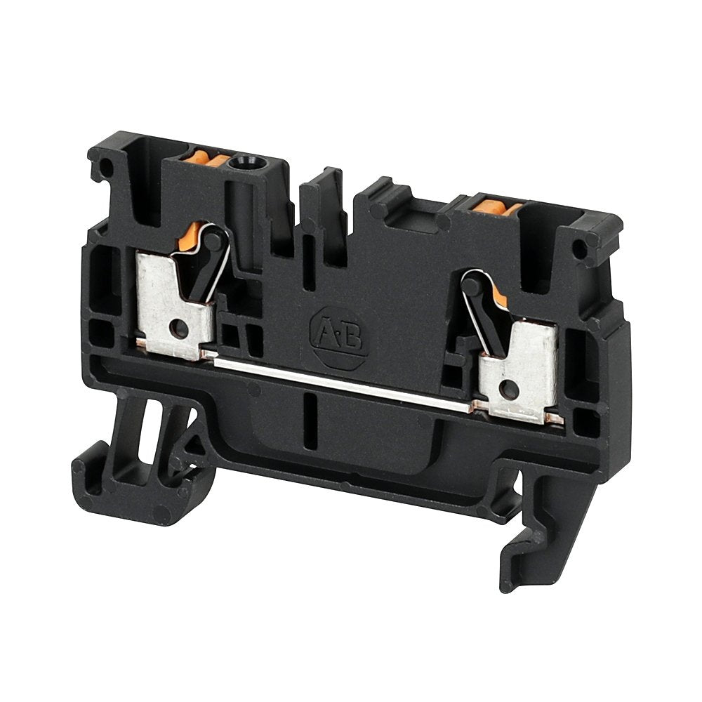 1492-P Push-in Terminal Blocks , 2.5 mm² (AWG 28 - AWG 12),20 A , Feed-Through , Single Level ,1 Point On Each Side Per Circuit