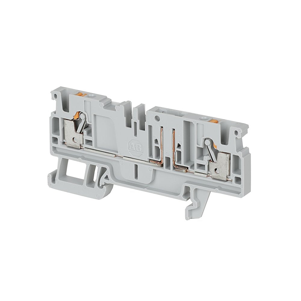 1492-P Push-in Terminal Blocks , 2.5 mm² (AWG 28 - AWG 12),20 A , Accessory Plug-in , Single Level ,1 Point On Each Side Per Circuit
