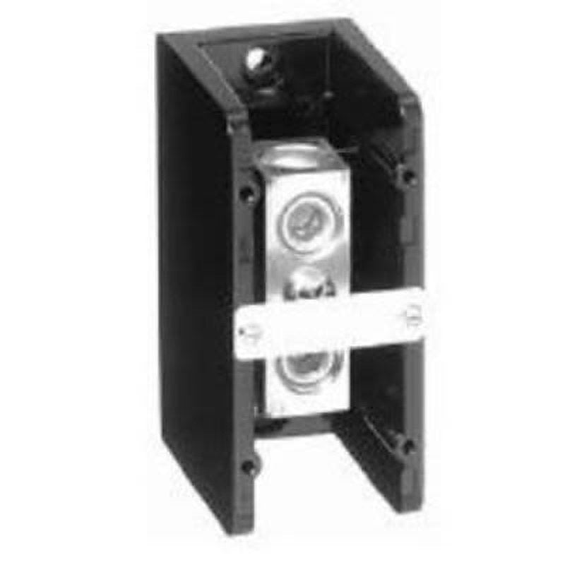 Allen Bradley Distribution Block, 1 Way, 600V, 255A, Black