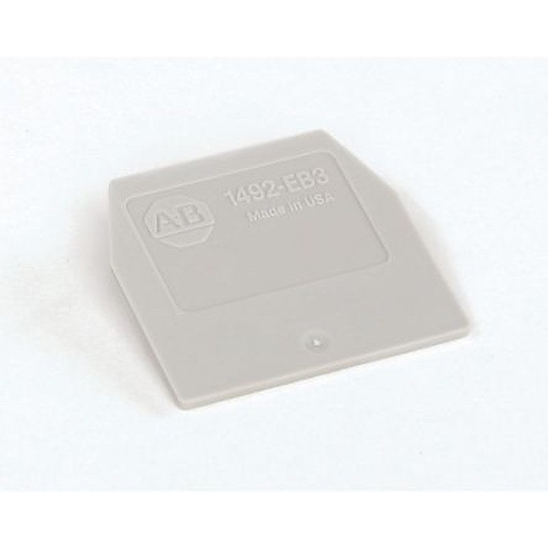Allen Bradley, 1492 Polyamide End Barrier for use with 1492-W3, WG4, W4