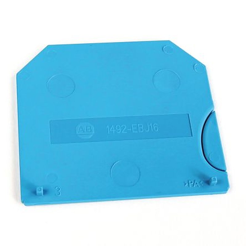 Allen Bradley, 1492 Polyamide End Barrier for use with J6FB248, J6FB2250, J6FB224, J6FB2120, J6FB148, J6FB1250, J6FB124,