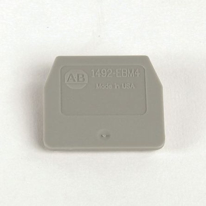 Allen Bradley, 1492 Polyamide End Barrier for use with 1492-WM4