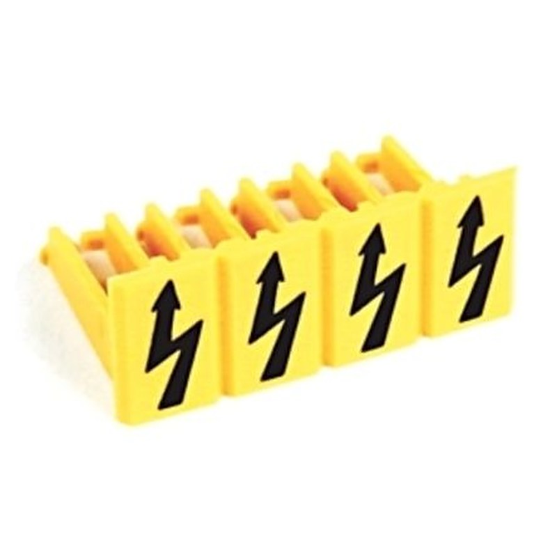 Allen Bradley, 1492-EWPL4 Polyamide Electrical Warning Plate for use with 1492-L