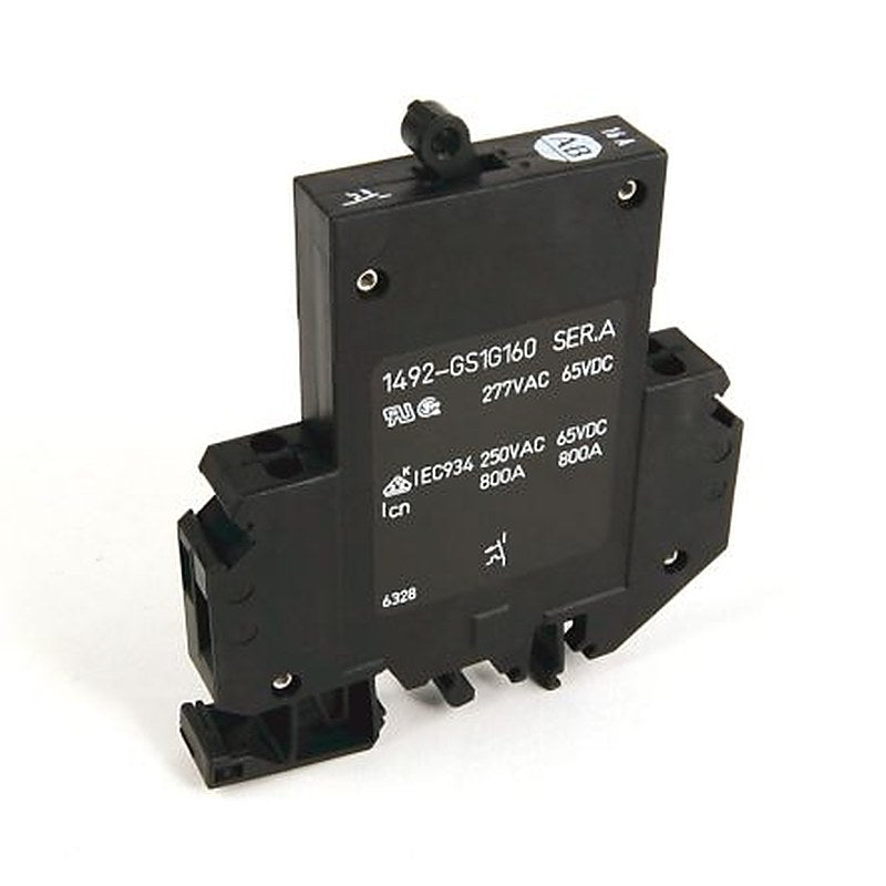 Allen Bradley 1492-GS 1492-GS Miniature Circuit Breaker, 1-Pole, 12A, Type G, 240V ac AC, 62.5 V dc DC, 15 kA Breaking