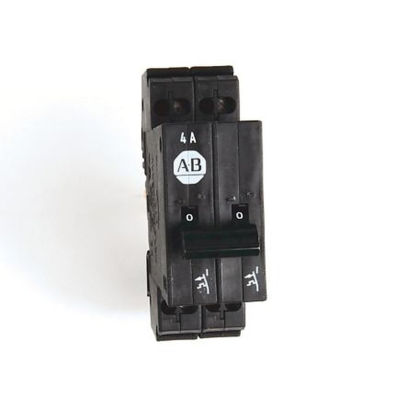 Allen Bradley 1492-GS 1492-GS Miniature Circuit Breaker, 2-Pole, 4A, Type G, 240V ac AC, 62.5 V dc DC, 15 kA Breaking