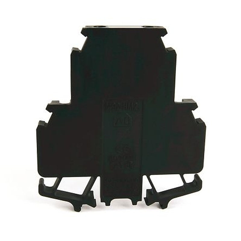 Allen Bradley 1492-HM2BL 1492-H Series DIN Rail Terminal Block Black, 0.05mm², 4 mm²