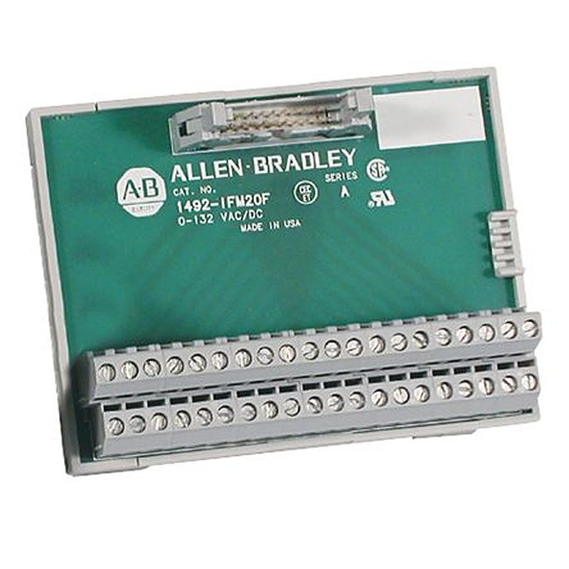 Allen Bradley 1492 Series 20-Contact Female Interface Module, Connecting Cable Connector, DIN Rail, 12A