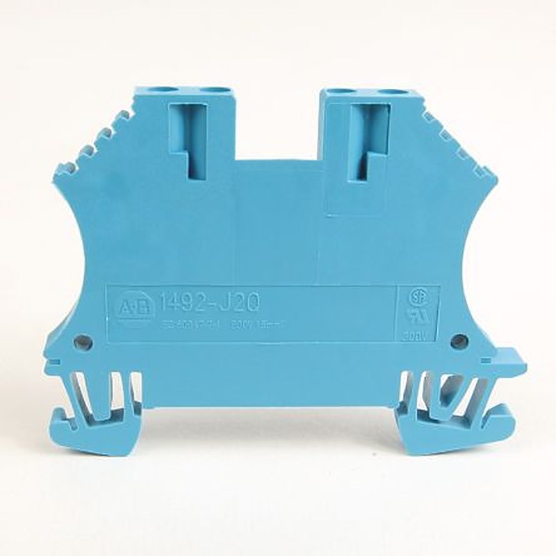 Allen Bradley 1492-J2Q Series Feed Through Terminal Block, 4-Way, 22AWG Wire, 25A Screw