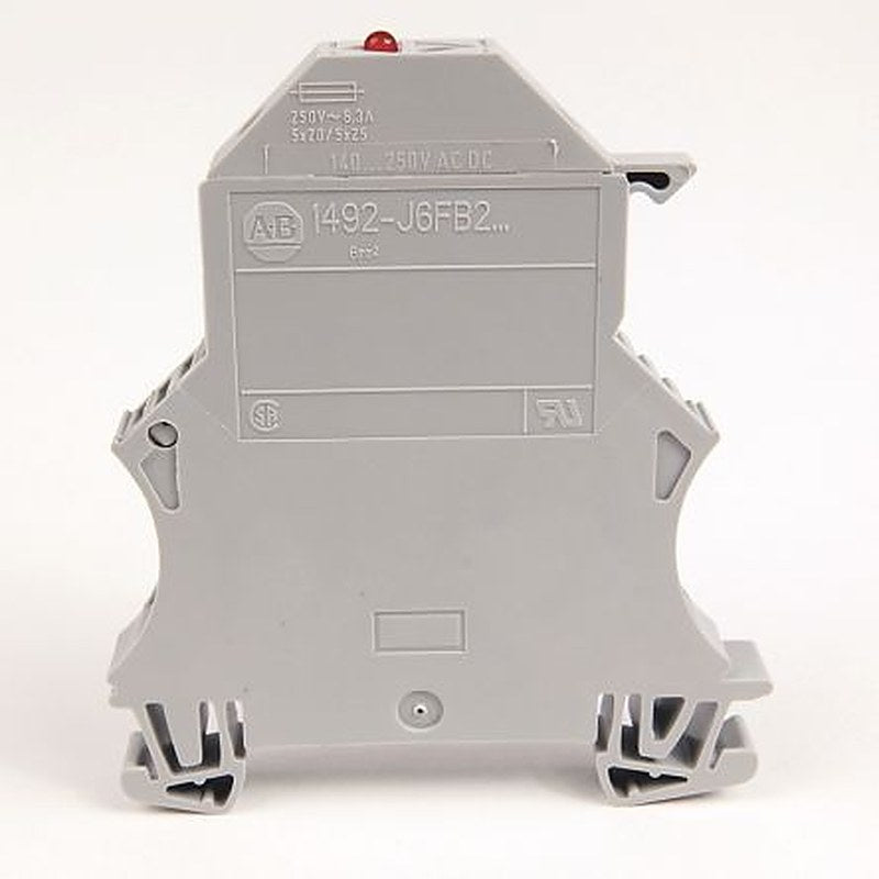 Allen Bradley 1492 Series Screw Terminal, 2-Way, 22AWG, 8 AWG Wire, 10A Screw Cage
