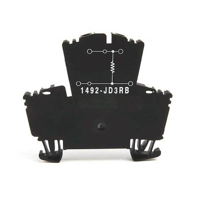 Allen Bradley 1492 Series Screw Terminal, 4-Way, 12AWG, 30 AWG Wire, 10A Screw Cage