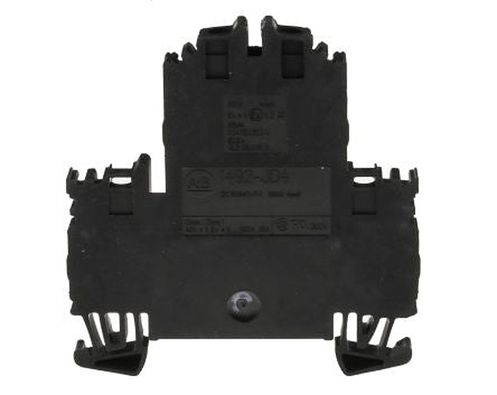Allen Bradley 1492 Series Screw Terminal, 4-Way, 12AWG, 22 AWG Wire, 24A Screw Cage