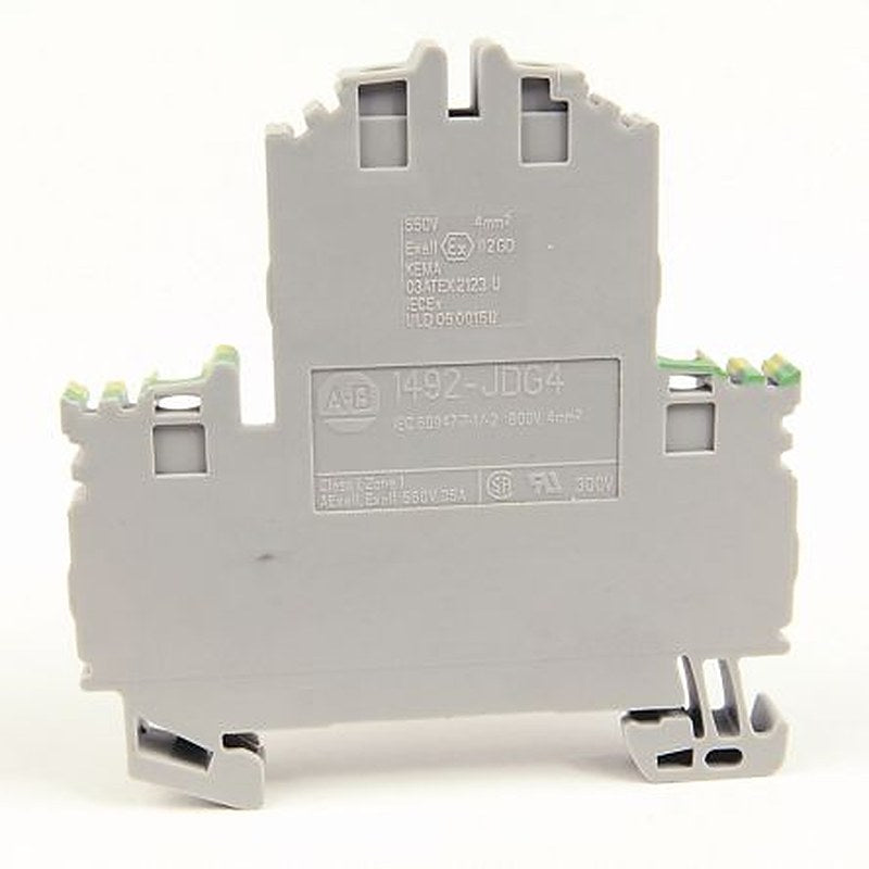 Allen Bradley 1492 Series Screw Terminal, 4-Way, 10AWG, 26 AWG Wire, 35A Screw Cage
