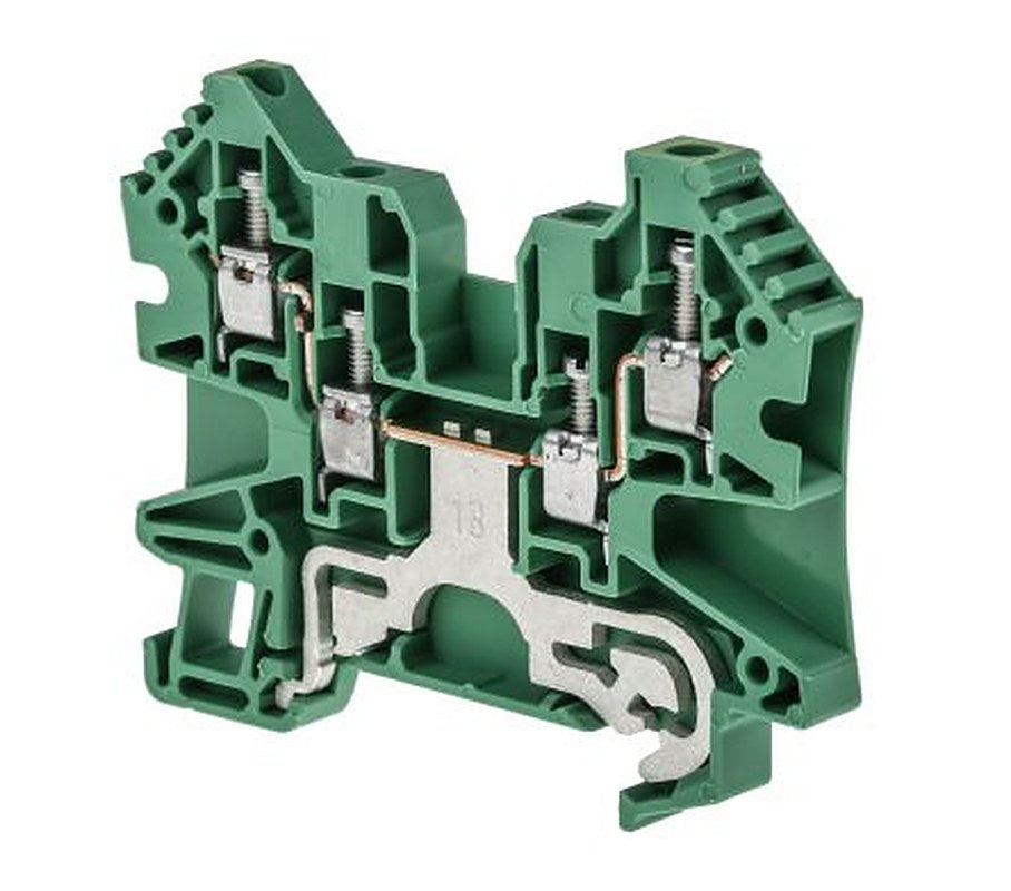 Allen Bradley 1492 Series Screw Terminal, 3-Way, 12AWG, 22 AWG Wire, 10A Screw Cage