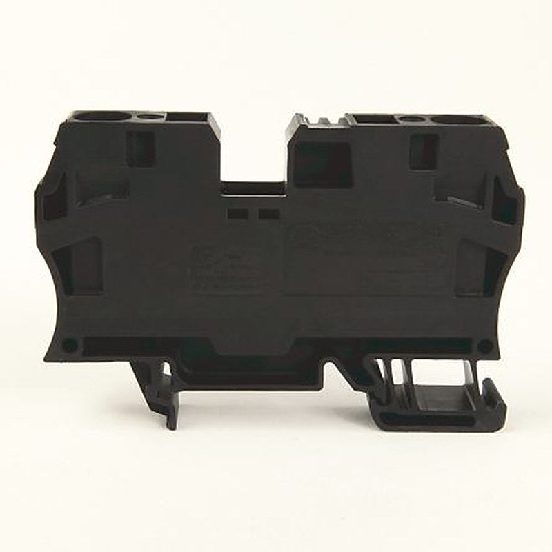 Allen Bradley 1492-L10-BL 1492 Series DIN Rail Terminal Block Black, 10mm², Spring Clamp, IECEx/ATEX