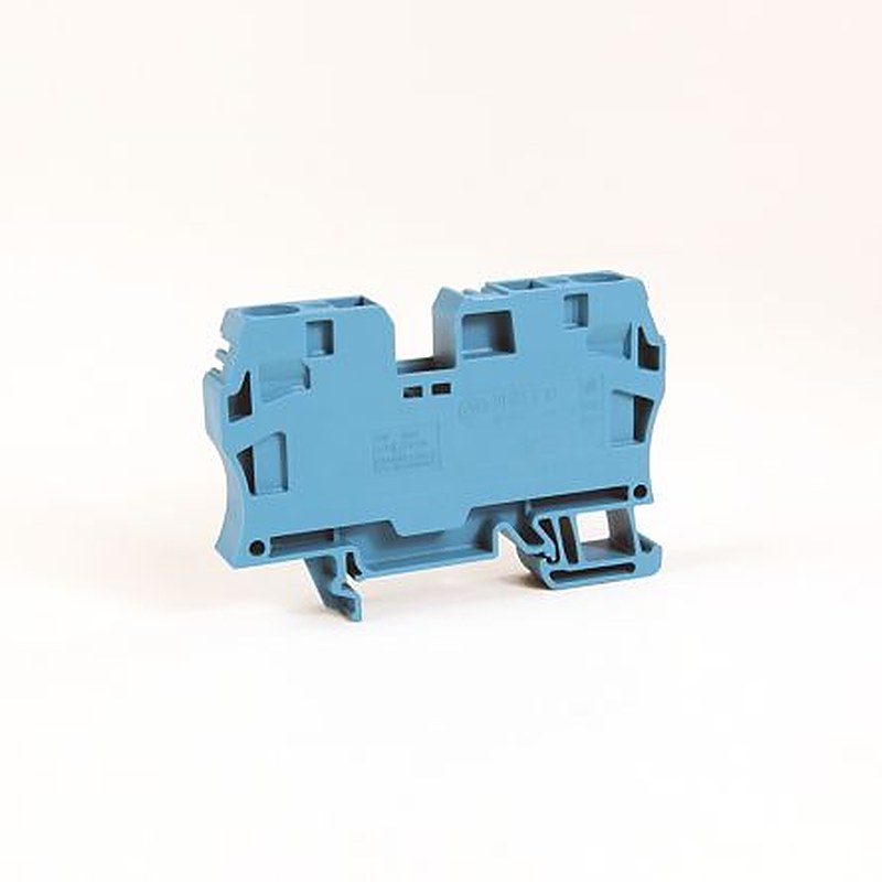 Allen Bradley 1492-L10-G 1492 Series DIN Rail Terminal Block Green, 10mm², Spring Clamp, IECEx/ATEX