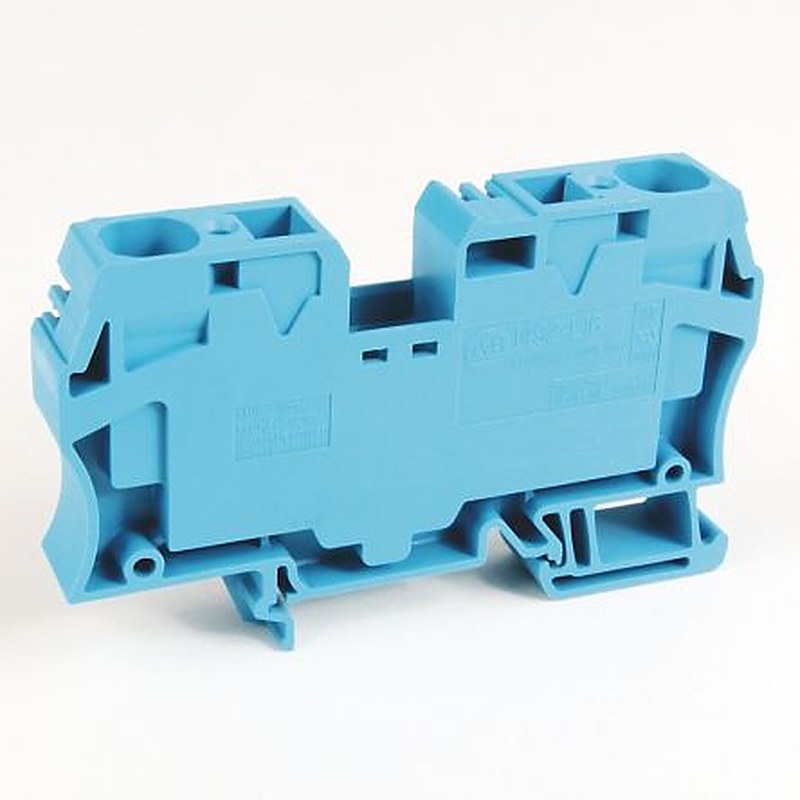 Allen Bradley 1492-L16-RE 1492 Series DIN Rail Terminal Block Red, 16mm², Spring Clamp, IECEx/ATEX