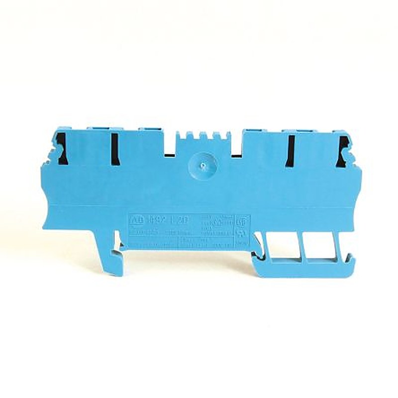 Allen Bradley 1492-L2Q-RE 1492 Series DIN Rail Terminal Block Red, 1.5mm², Spring Clamp, IECEx/ATEX