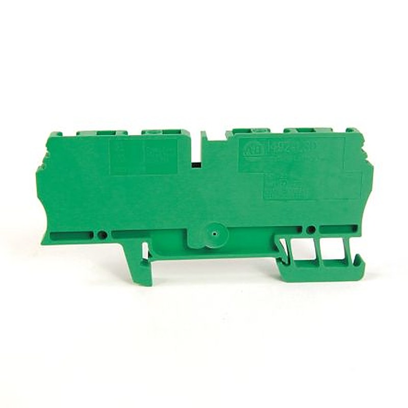 Allen Bradley 1492-L3Q-OR 1492 Series DIN Rail Terminal Block Orange, 2.5mm², Spring Clamp, IECEx/ATEX