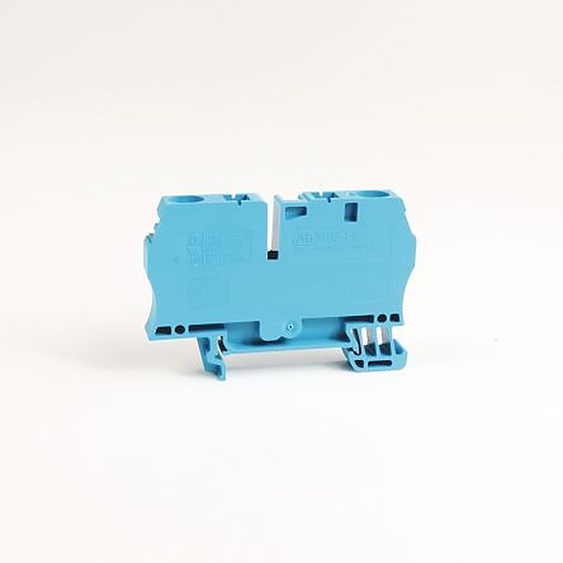 Allen Bradley 1492-L6-B 1492 Series DIN Rail Terminal Block Blue, 6mm², Spring Clamp, IECEx/ATEX