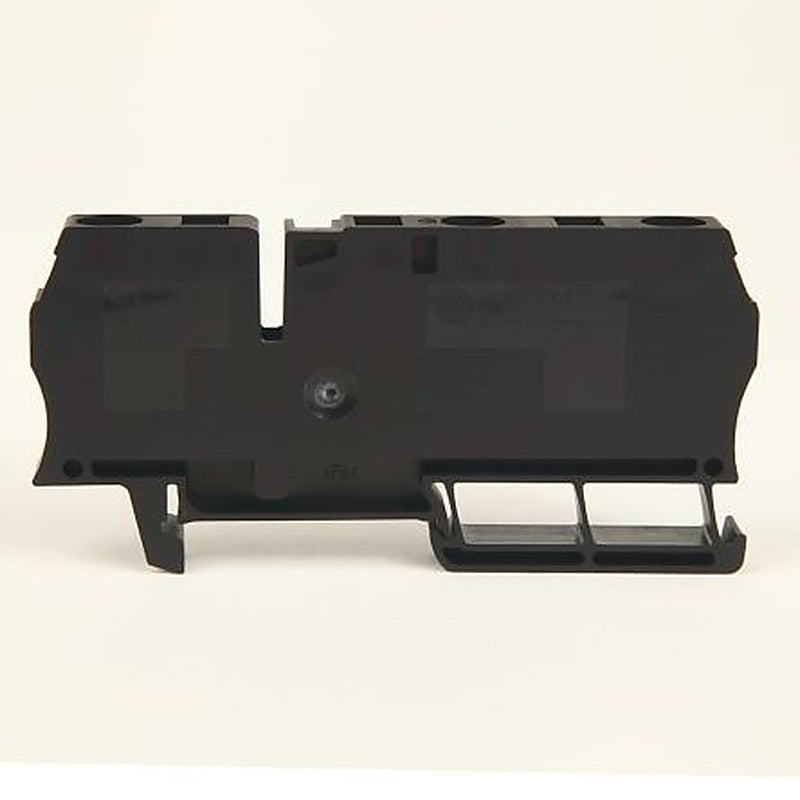 Allen Bradley 1492-L6T-BL 1492 Series DIN Rail Terminal Block Black, 6mm², Spring Clamp, IECEx/ATEX