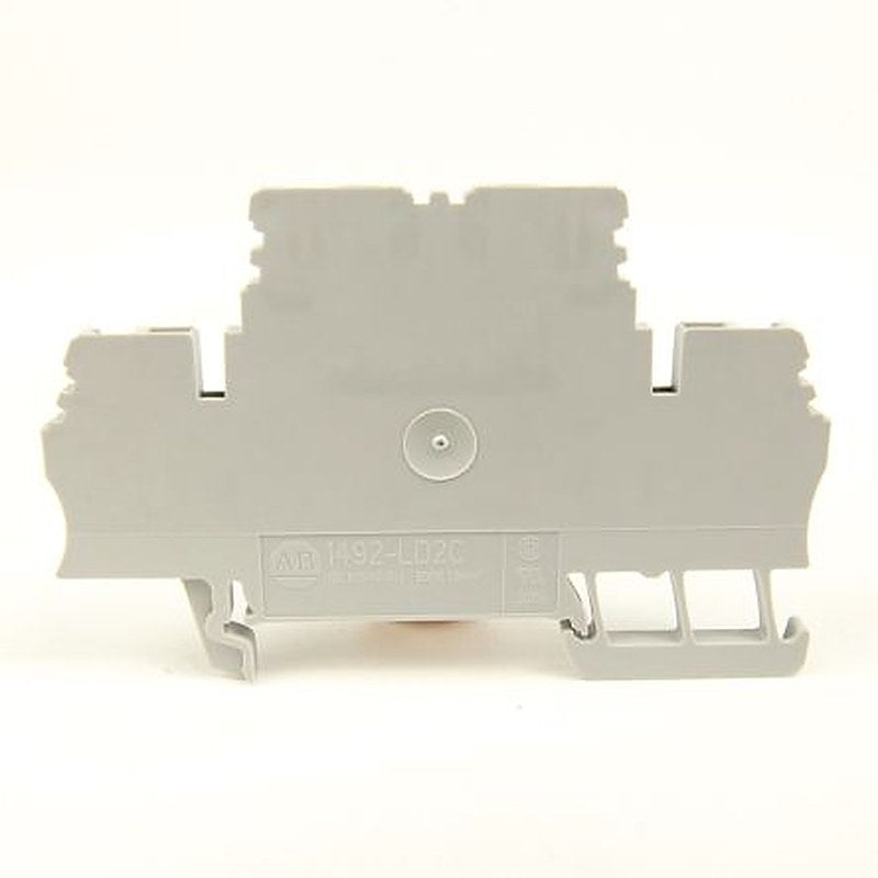 Allen Bradley 1492-LD2C 1492 Series DIN Rail Terminal Block Grey, 1.5mm², Spring Clamp