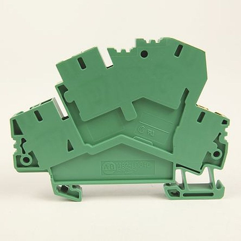 Allen Bradley 1492-LDG4 1492 Series DIN Rail Terminal Block Grey, 4mm², Solder
